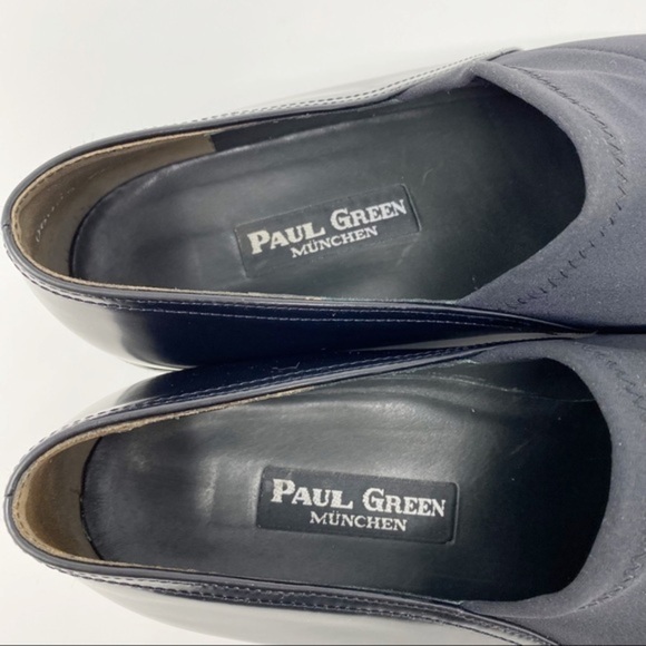 Paul Green Munchen Slip On Comfort Shoe Black - Picture 4 of 16